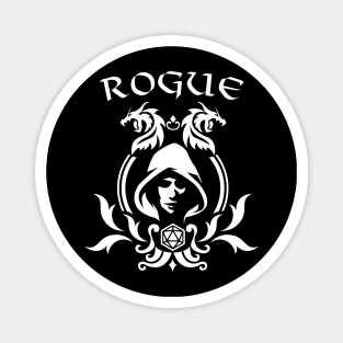 Dnd Rogue Class Symbol Print Magnet